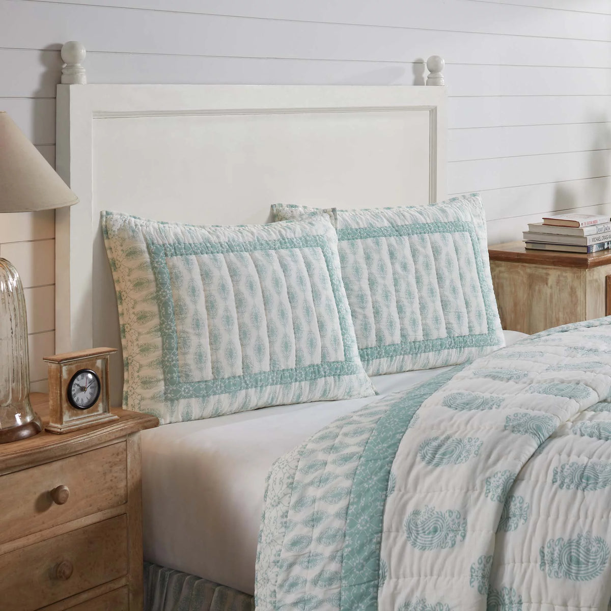 Green Boho Standard Sham 21x27 Q848