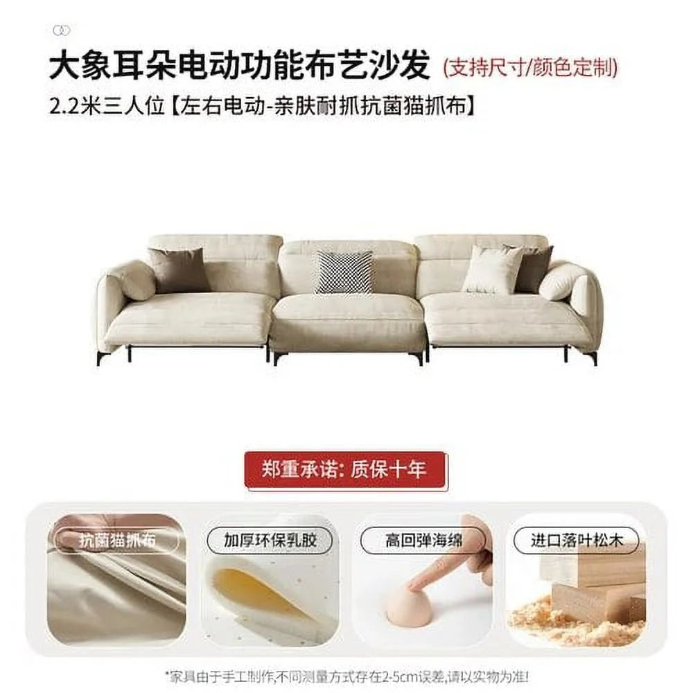 White Accent Sofa Set F55907