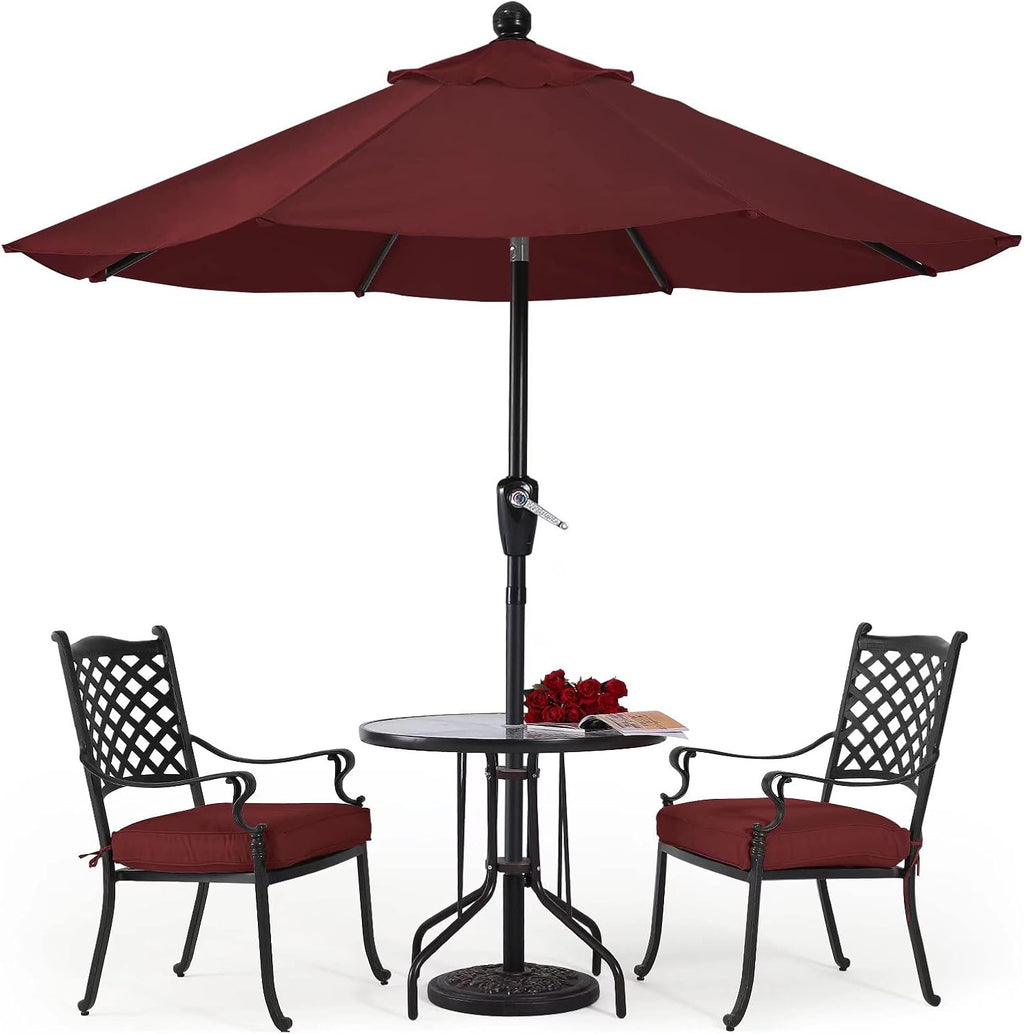 10' Patio Umbrella with Push Button Tilt G180