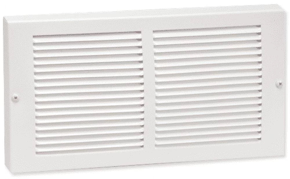 Imperial White Steel Rectangular Baseboard Return Grille U9082