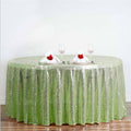 108 inch Sequin Round Tablecloth R496512