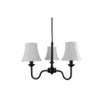 3-Light Shaded Chandelier Z957