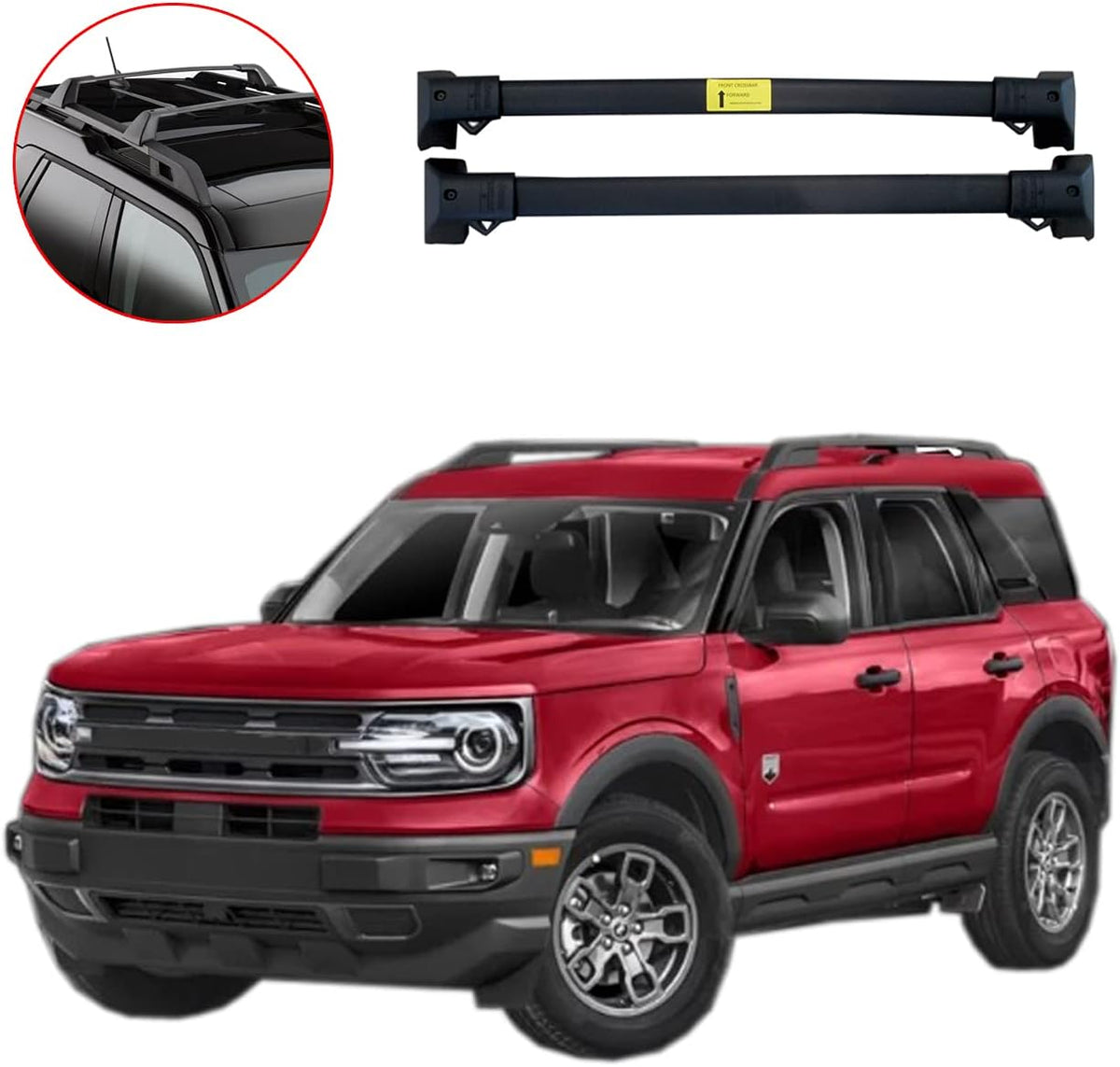 Aluminum Roof Rack Crossbars U48017