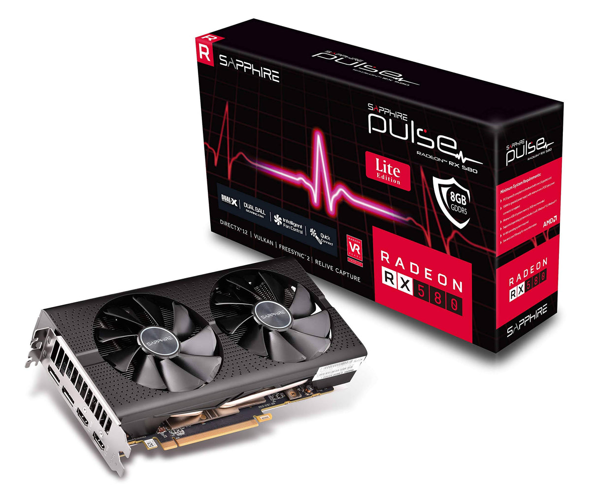 Radeon RX 580 8GB GDDR5 PCI-E Graphics Card G664294