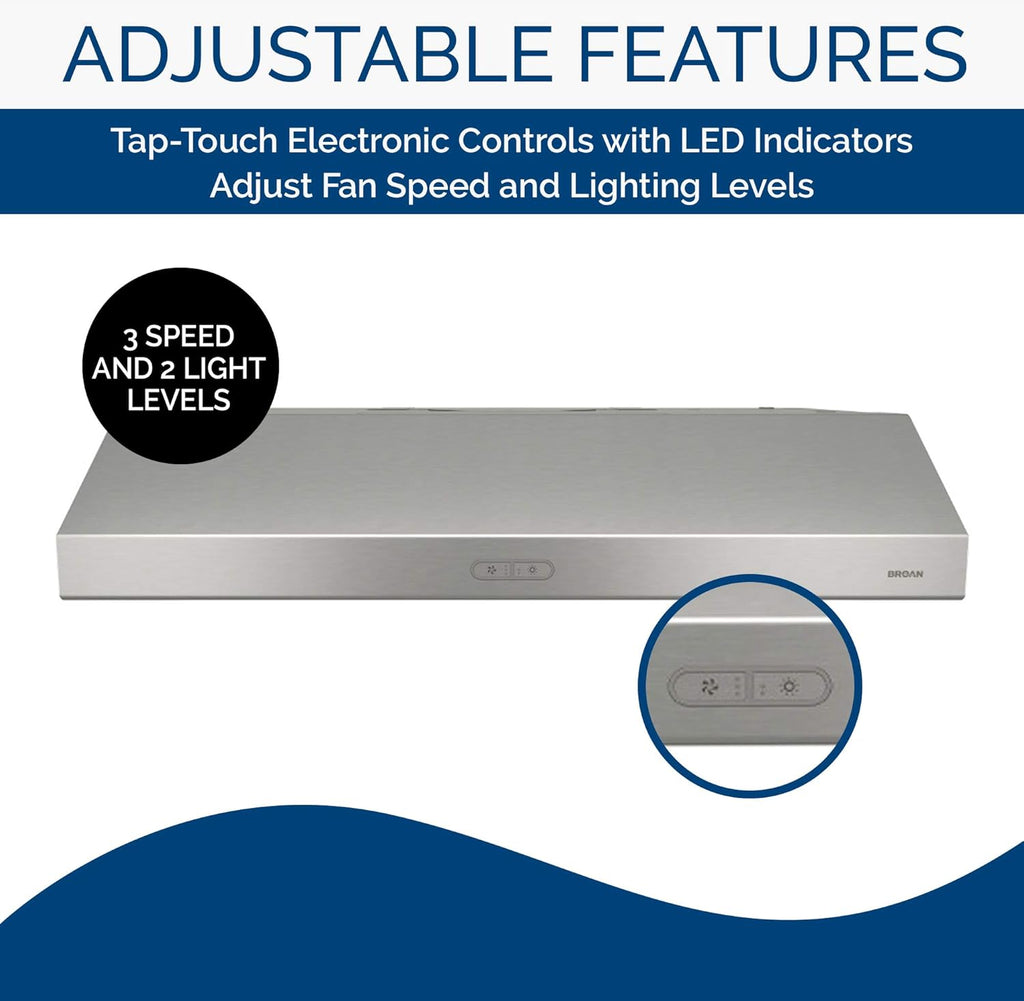 Stainless Steel Range Hood with Light U396119