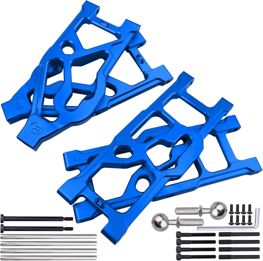 Aluminum Suspension Arms Set Front Lower & Rear Lower (Red) J26638