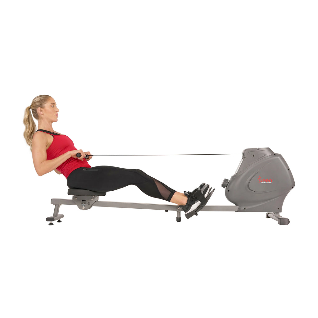 Magnetic Rowing Machine with LCD Monitor U95357