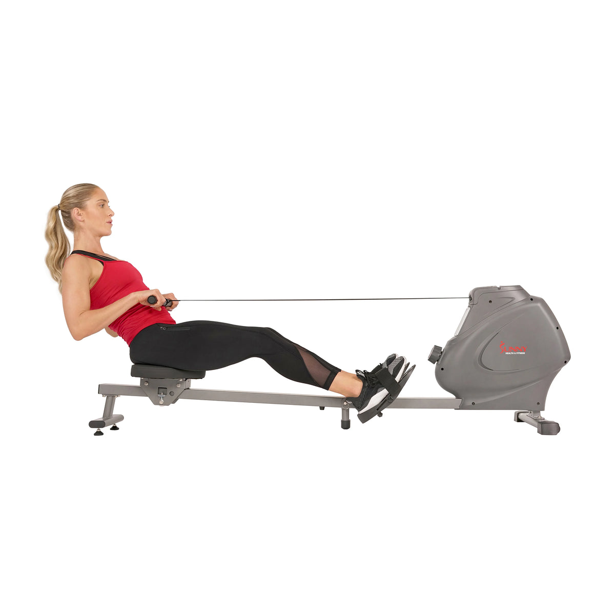 Magnetic Rowing Machine with LCD Monitor U95357