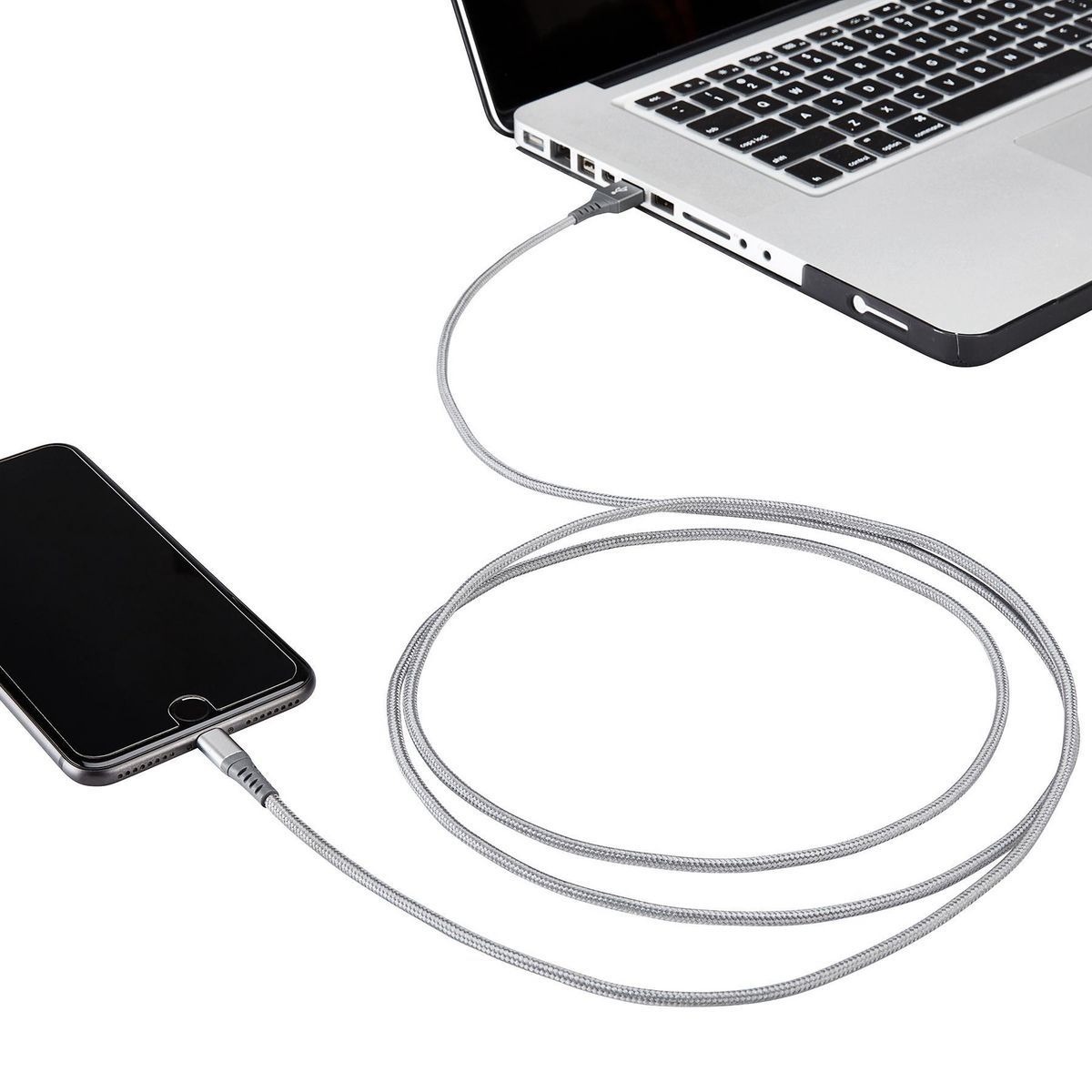 USB to Lightning Braided Charging Cable Z559