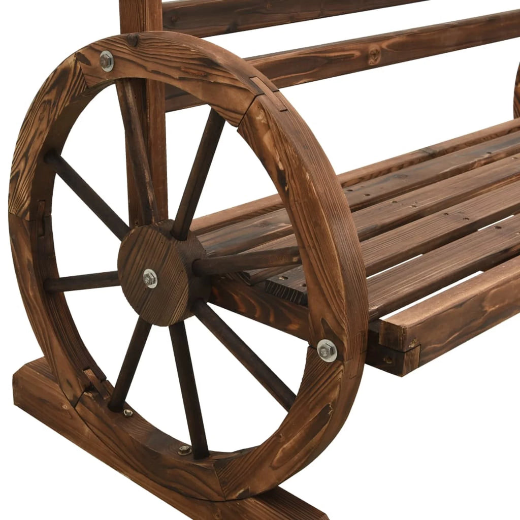 Firwood Padded Seat Outdoor Bench E5264