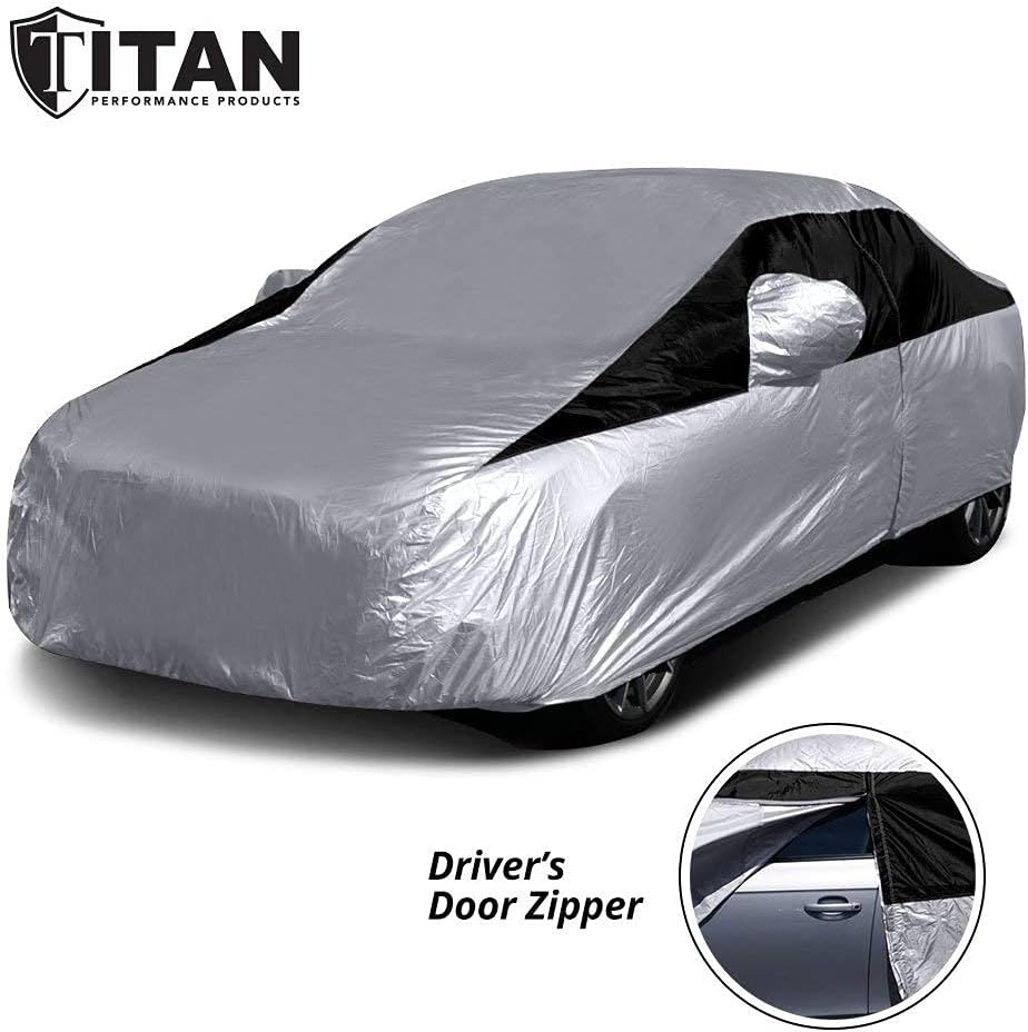 Lightweight Poly 210T Car Cover for Compact Sedans C7067