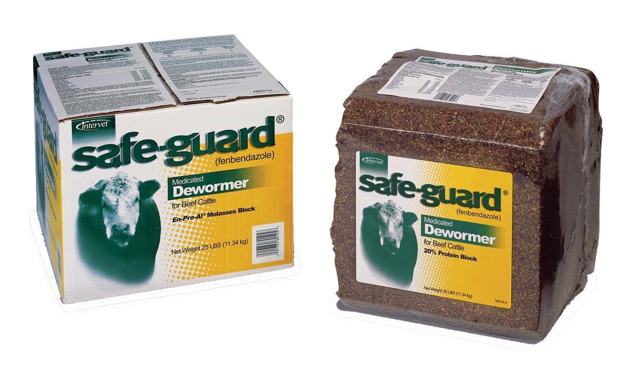 Molasses Cattle Dewormer Block 25 Pound H58102
