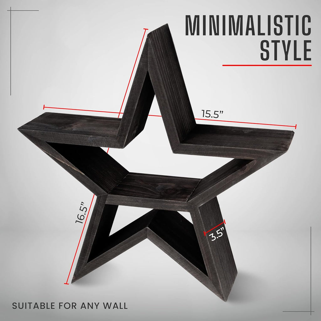 Crystal Display Shelf with Hooks P1340