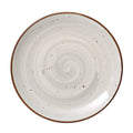 White Porcelain Round Coupe Plate 6 Packs Z5810