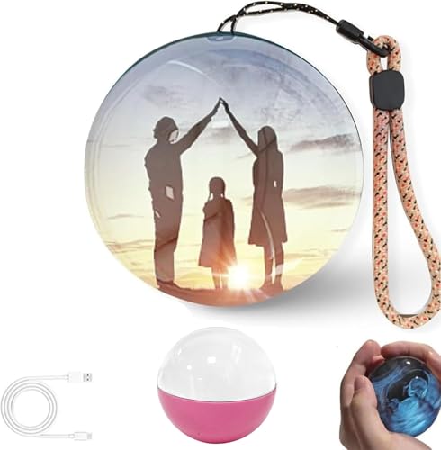 Memory Orb Ball 3D Ultrasound Lamp 21in LED Crystal Ball Video Player Q536
