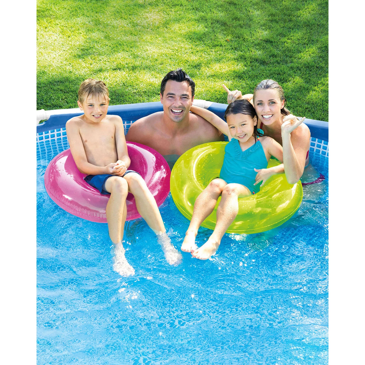 8' X 20 Steel Frame Swimming Pool N517496