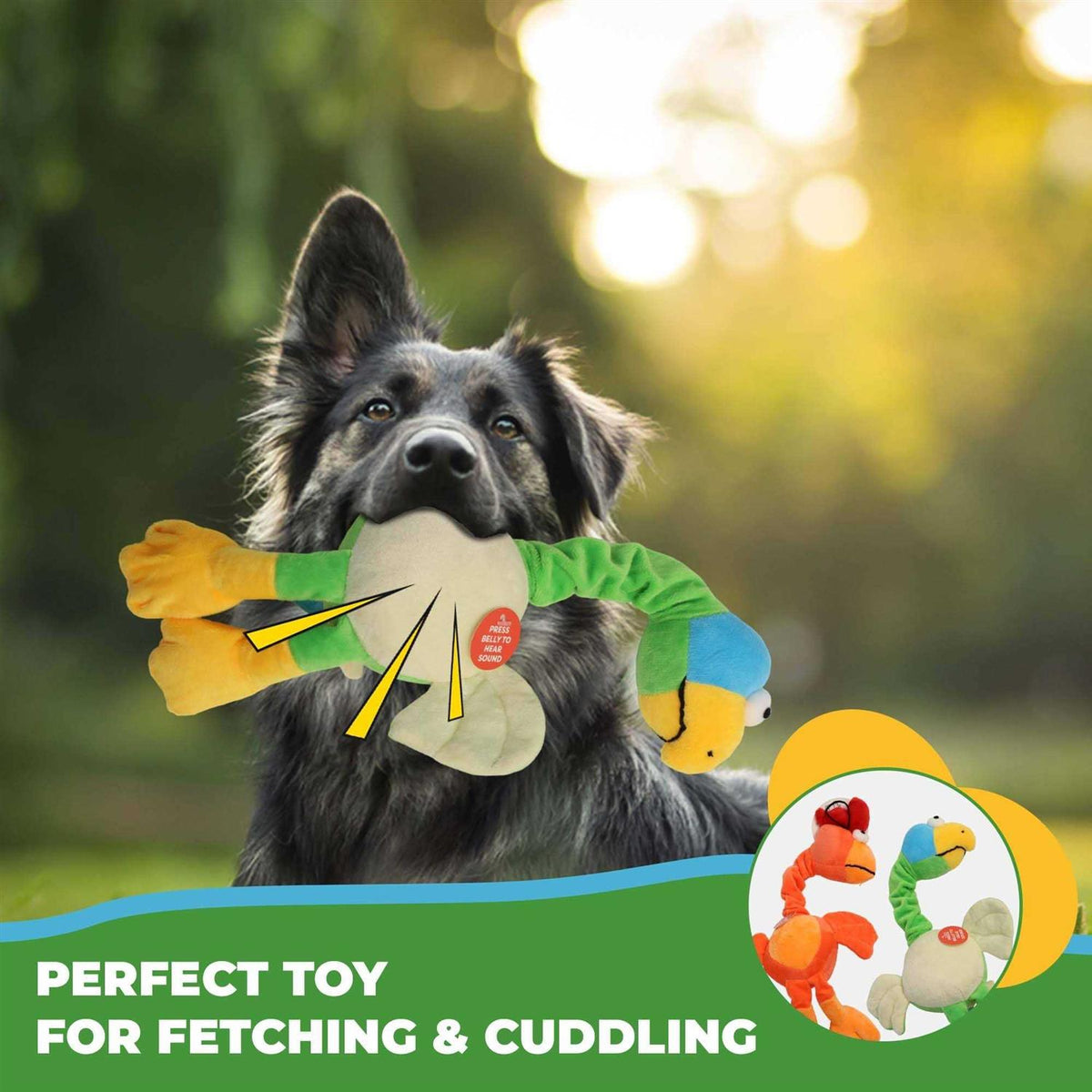 Plush Dog Toy 14 F189