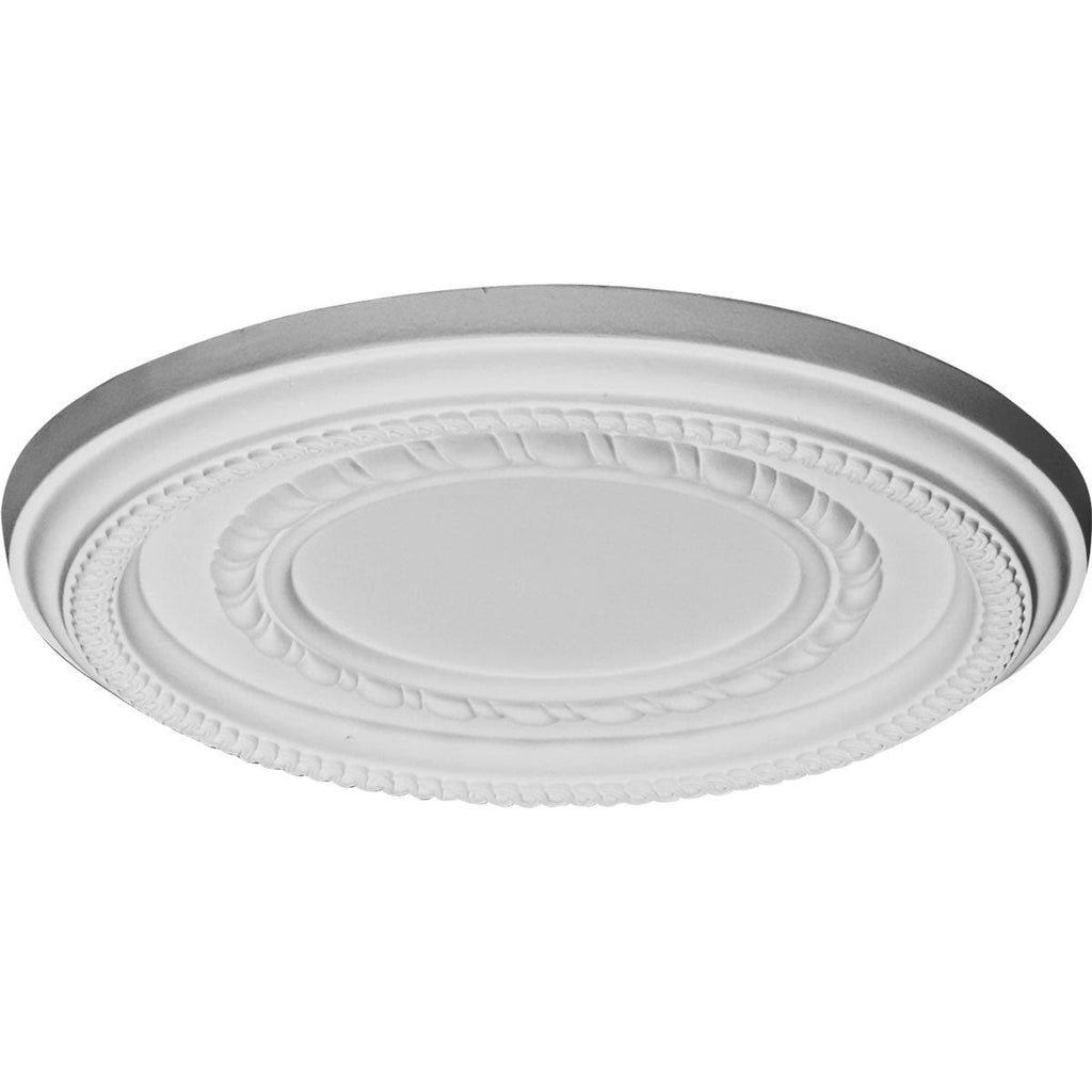 Hand-Painted Rust Ceiling Medallion E37641
