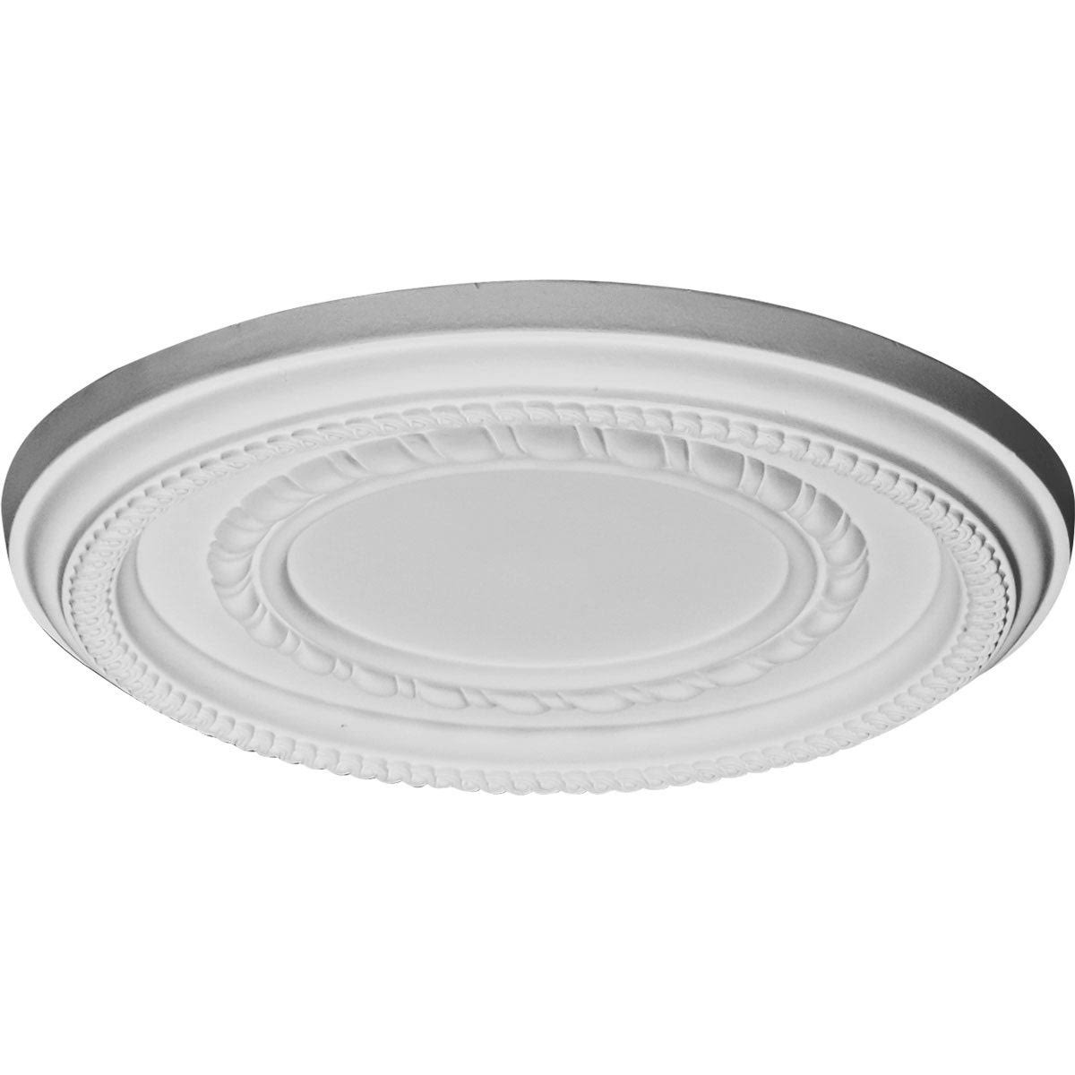 Hand-Painted Rust Ceiling Medallion E37641