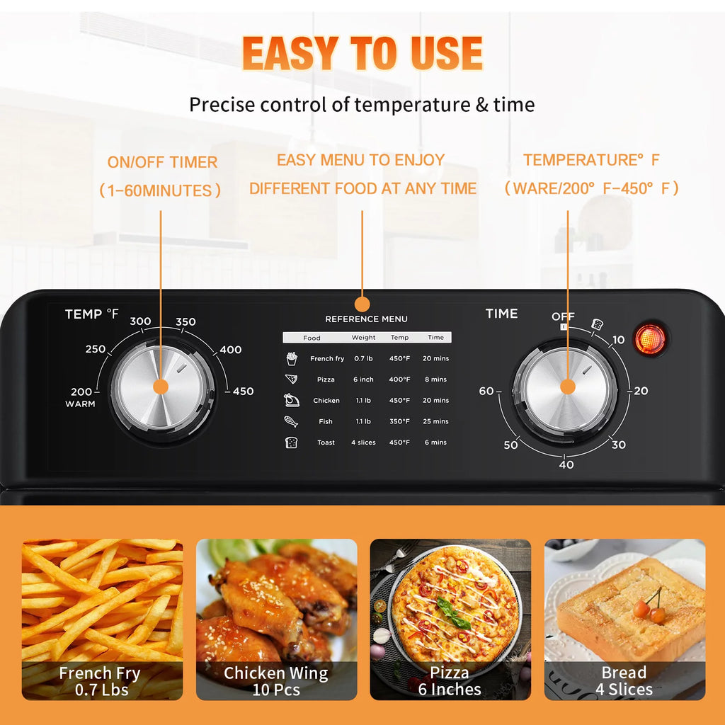 10QT Air Fryer Toaster Oven Convection Rotisserie Dehydrator Z92039