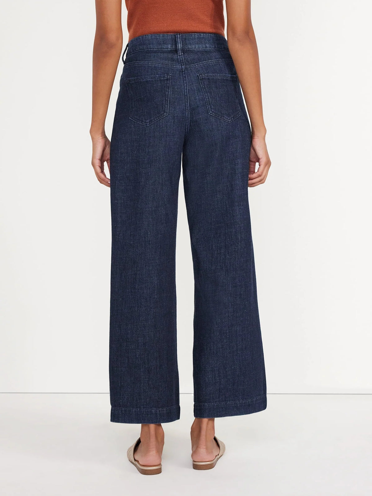 High Rise Wide Leg Trouser Jeans J8215