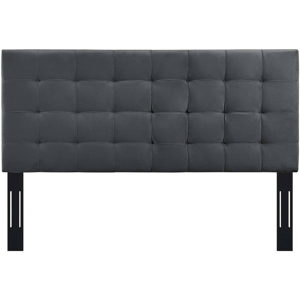King and California King Upholstered Performance Velvet Headboard F431387