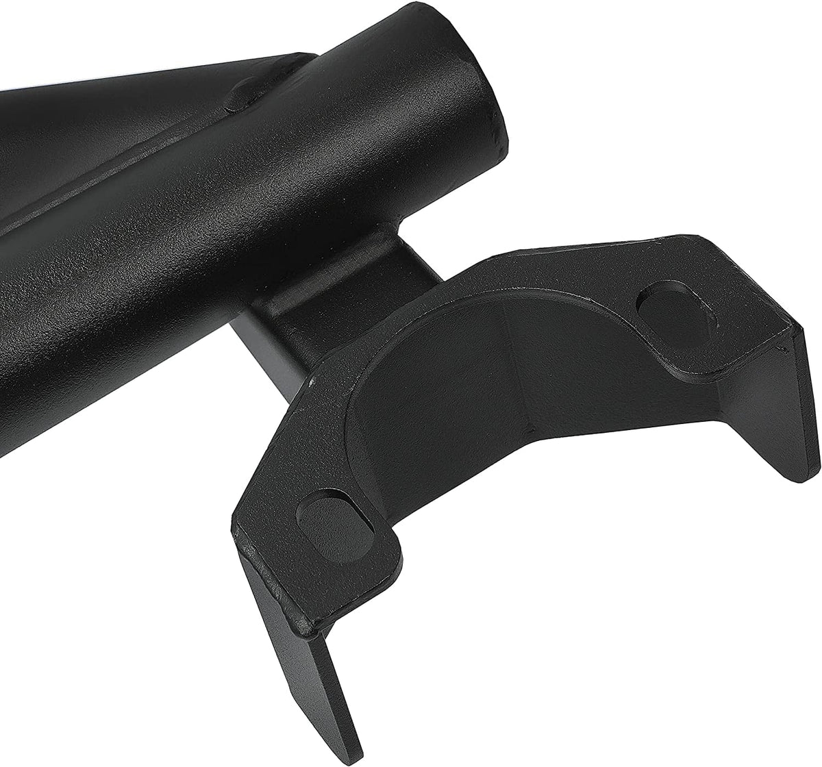 Black Steel Side Step Running Board M777346