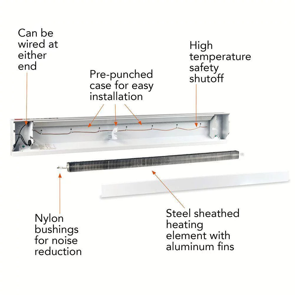 240V 8' Base Electric Heater R103