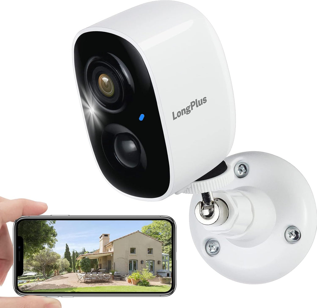 Wireless Battery Powered Outdoor Security Camera with Night Vision V3524