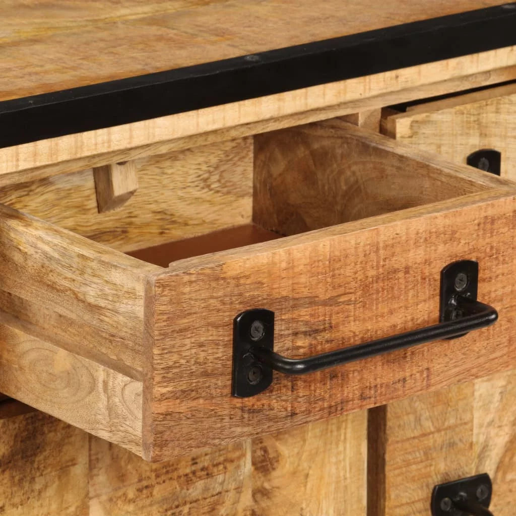 TV Cabinet with Drawers Solid Mango Wood C990