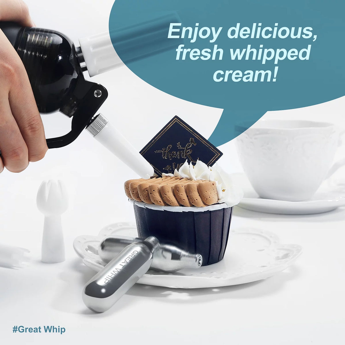 N2O Whipped Cream Chargers 100Pcs B91962