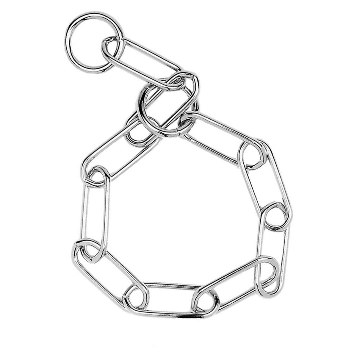 Fur Saver Link Chain Training Dog Collar W153982