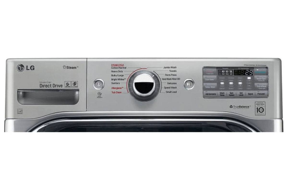5.2 cu.ft. Front Load Washer with TurboWash, Steam, Graphite Steel G8966
