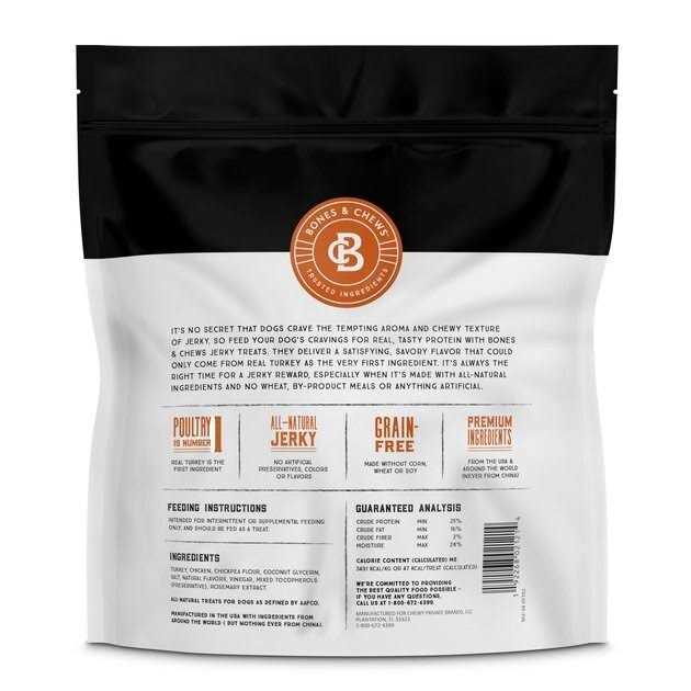 All Natural Grain-Free Beef Jerky Dog Treats B848934