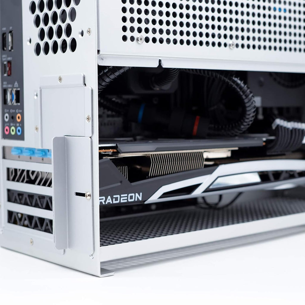Aluminum MATX Desktop PC Case Tower Chassis D743