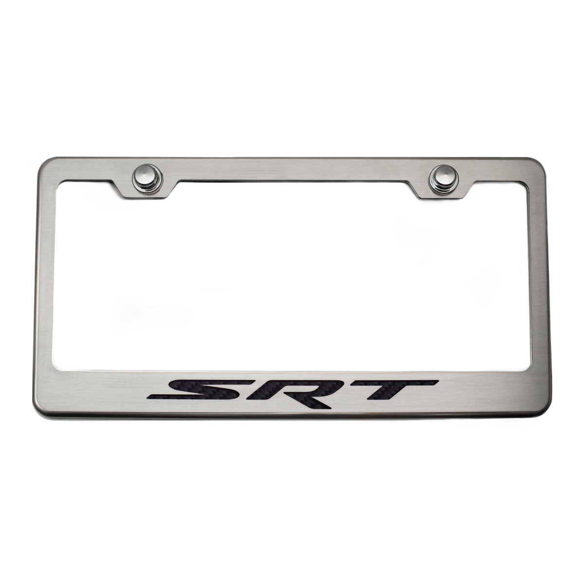 White Rear Tag Frame M3409