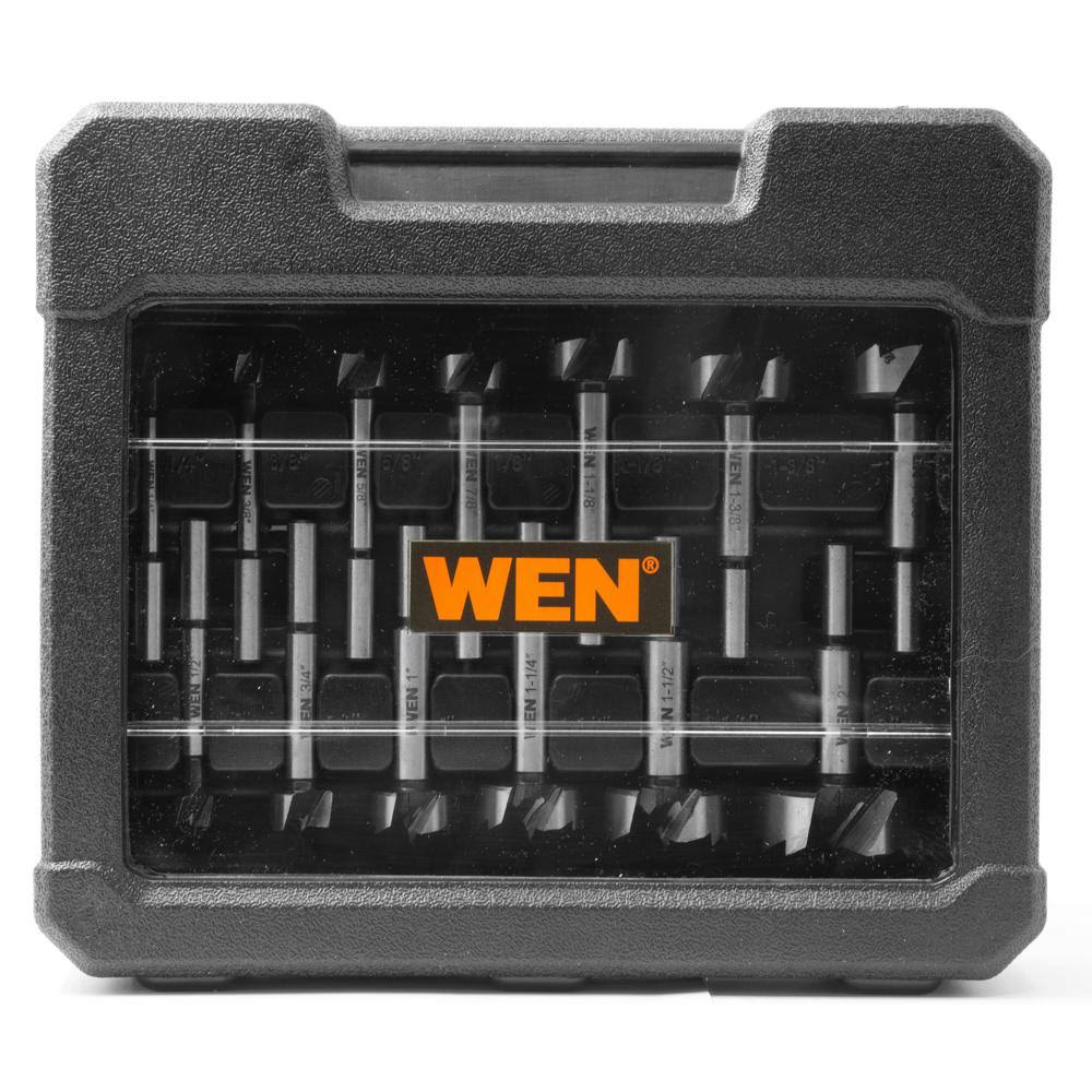 14-Piece Forstner Bit Set with Carrying Case R6203