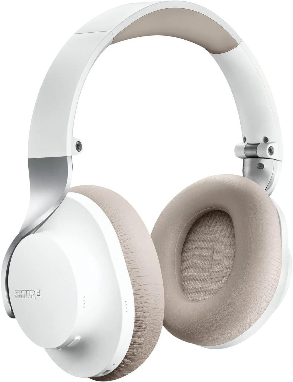 White Wireless Noise Cancelling Over Ear Headphones X1801