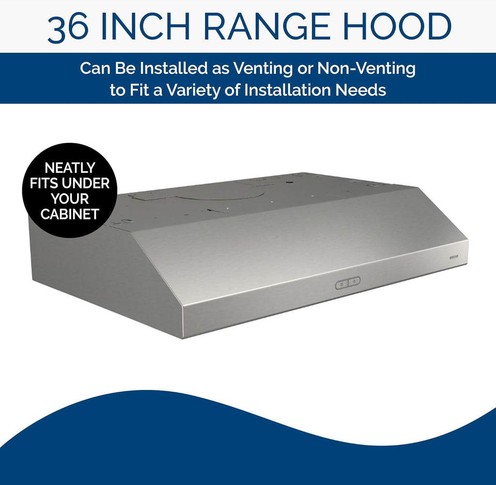 Stainless Steel Range Hood with Light U396119