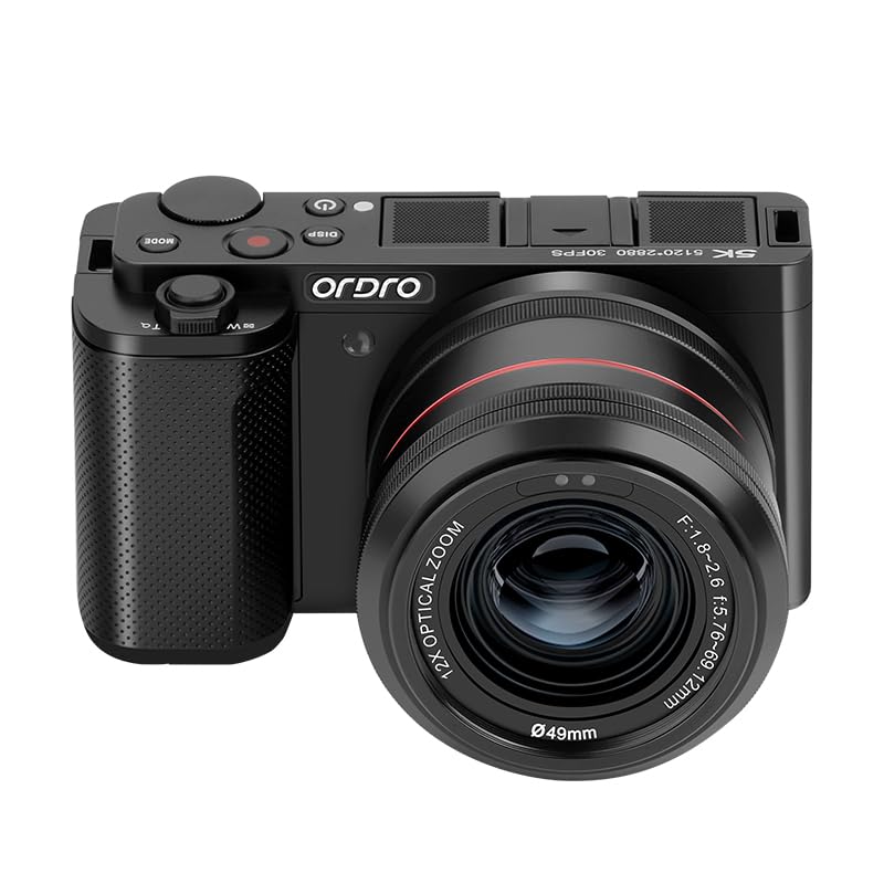 5K Digital Camera 64MP Autofocus 12X Optical Zoom Compact Camera G657