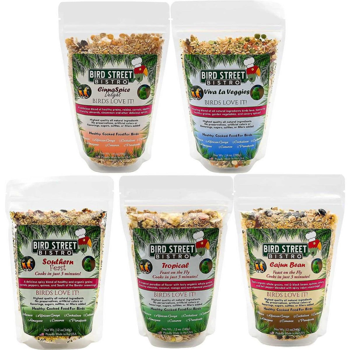 Parrot Food Sample Pack I236012