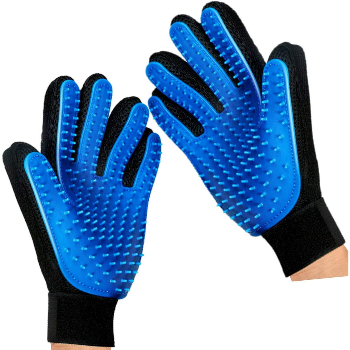 Silicone Pet Grooming Gloves J50314