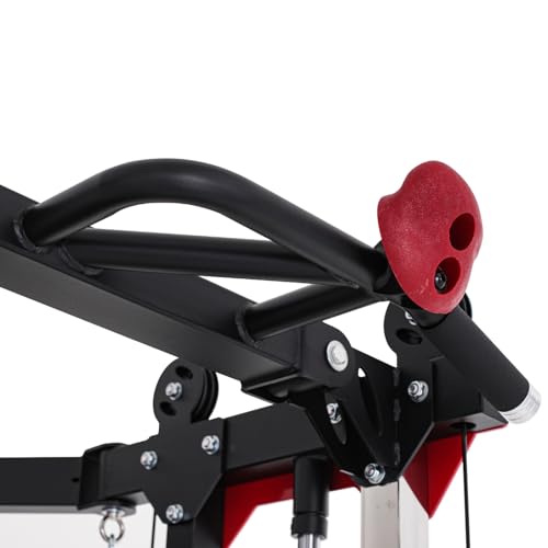 Folding Home Gym Smith Machine with Pulley System K377649