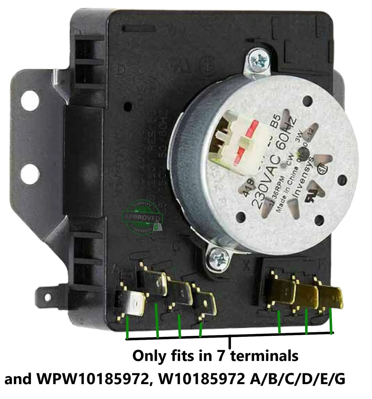 Dryer Timer 1" Shaft S23837
