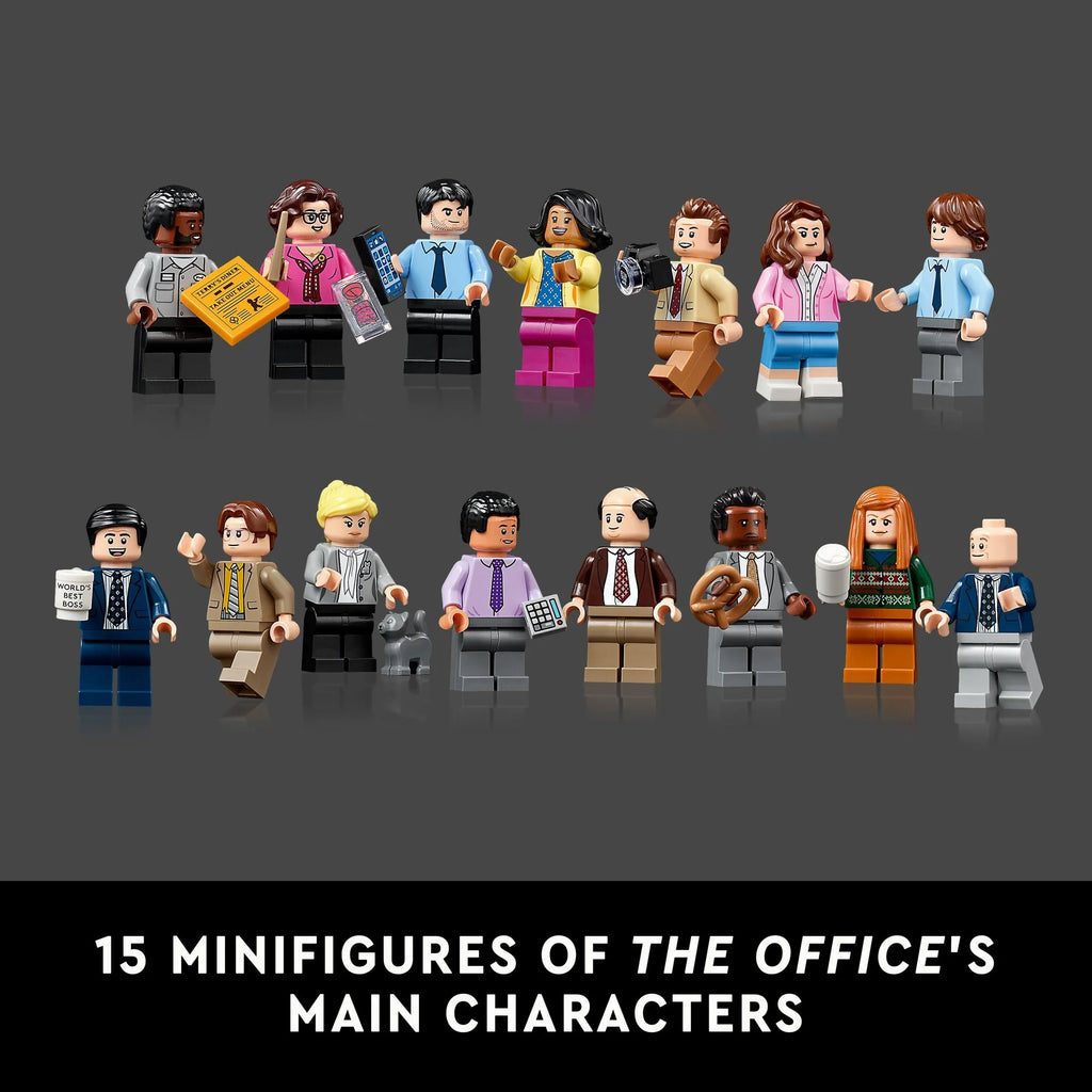 Building Set with 15 Characters Minifigures F50344