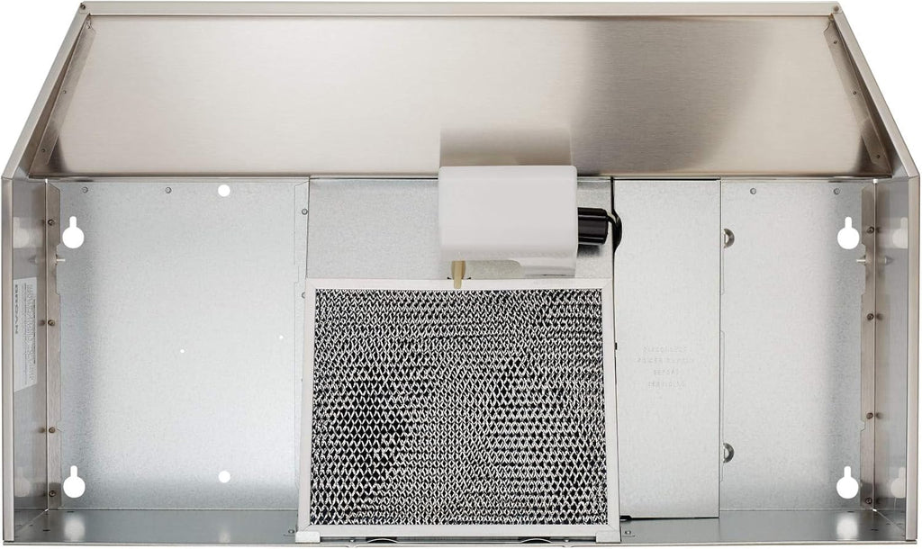 Non-Ducted Under-Cabinet Range Hood Insert, 24-Inch, Stainless Steel O7548