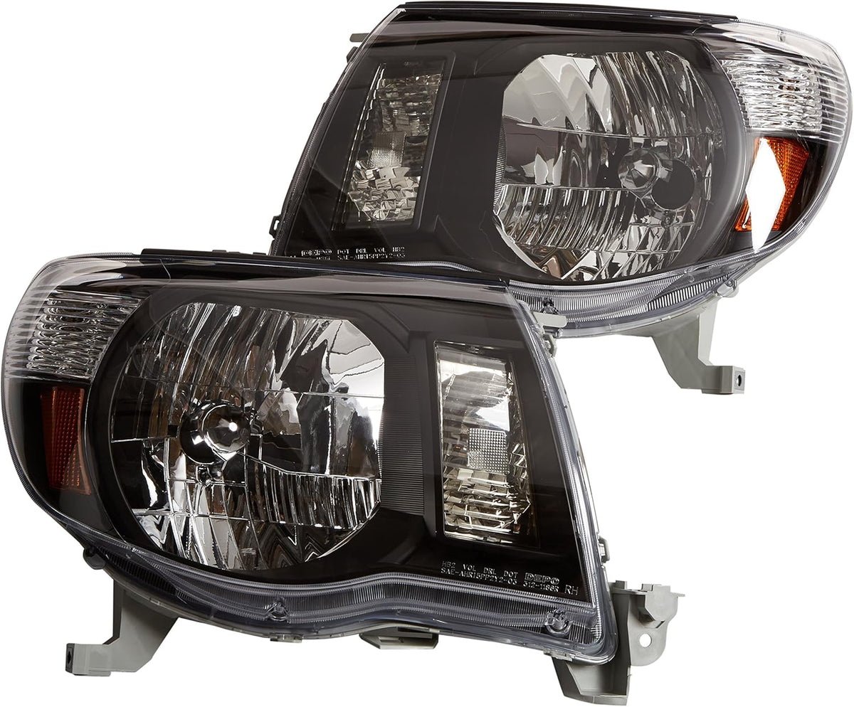 Black Replacement Headlight Set N6363