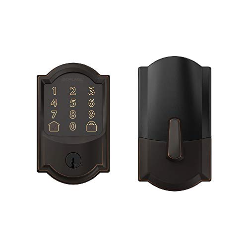 Aged Bronze Smart WiFi Deadbolt Lock F2280