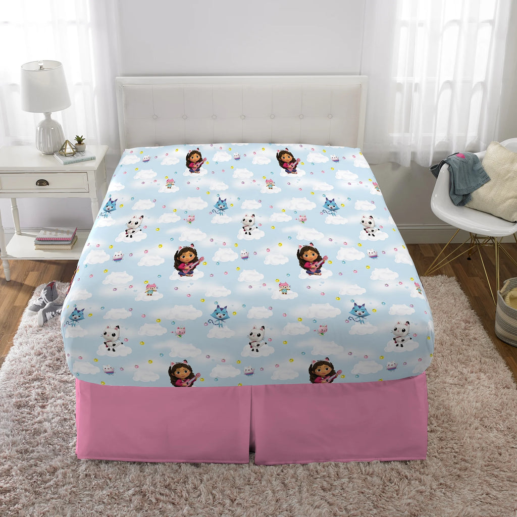 Kids Full Bed in a Bag, Comforter Sheet Set and Tote, Blue U14264