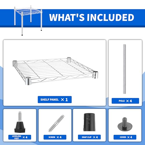 5-Tier Heavy Duty Storage Shelving Unit G475327